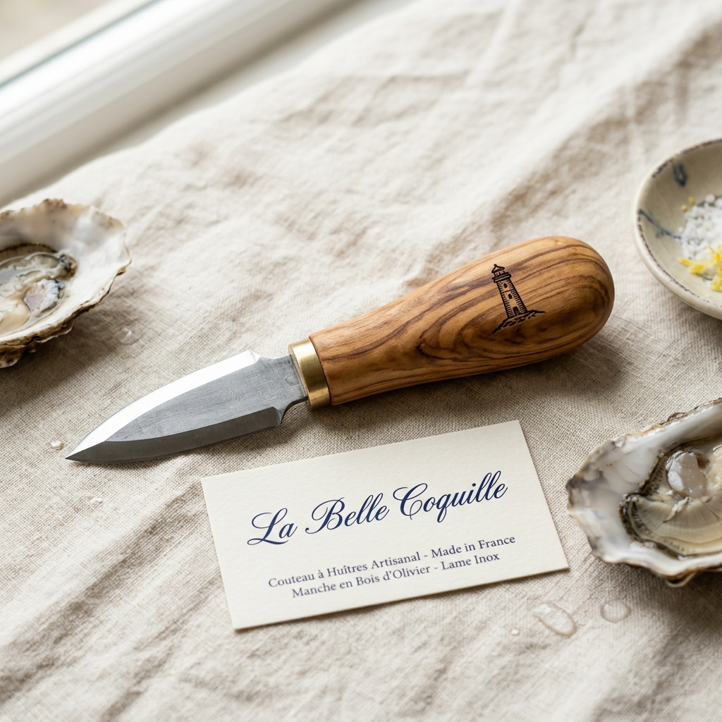 Couteau à huîtres artisan